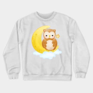 owl Crewneck Sweatshirt